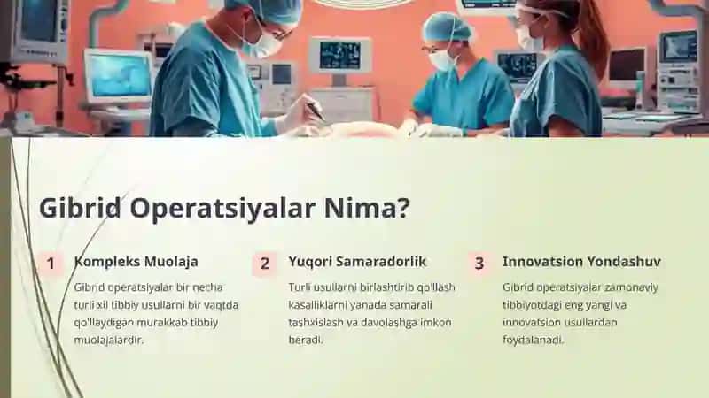 Gibrid Operatsiyalar 3