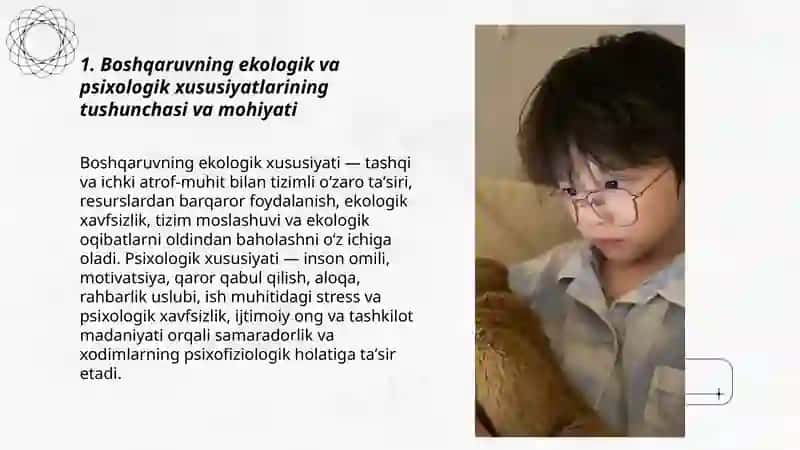 Boshqaruvning ekologik, psixologik xususiyatlari 3