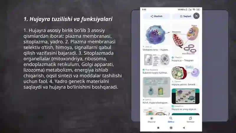 Hujayra biologiyasi 3