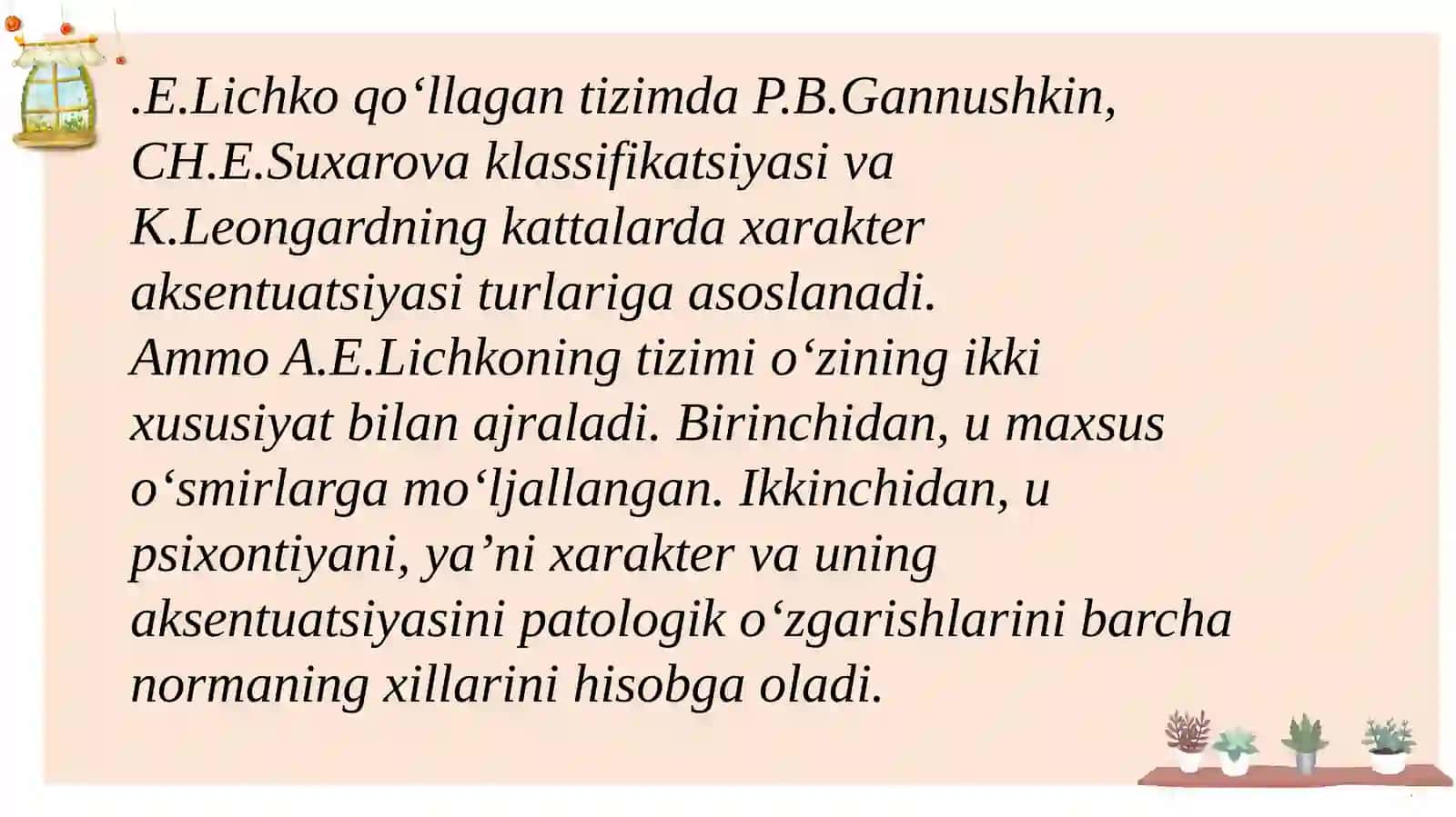 Xarakter aksentuatsiyasini o’rganish 3