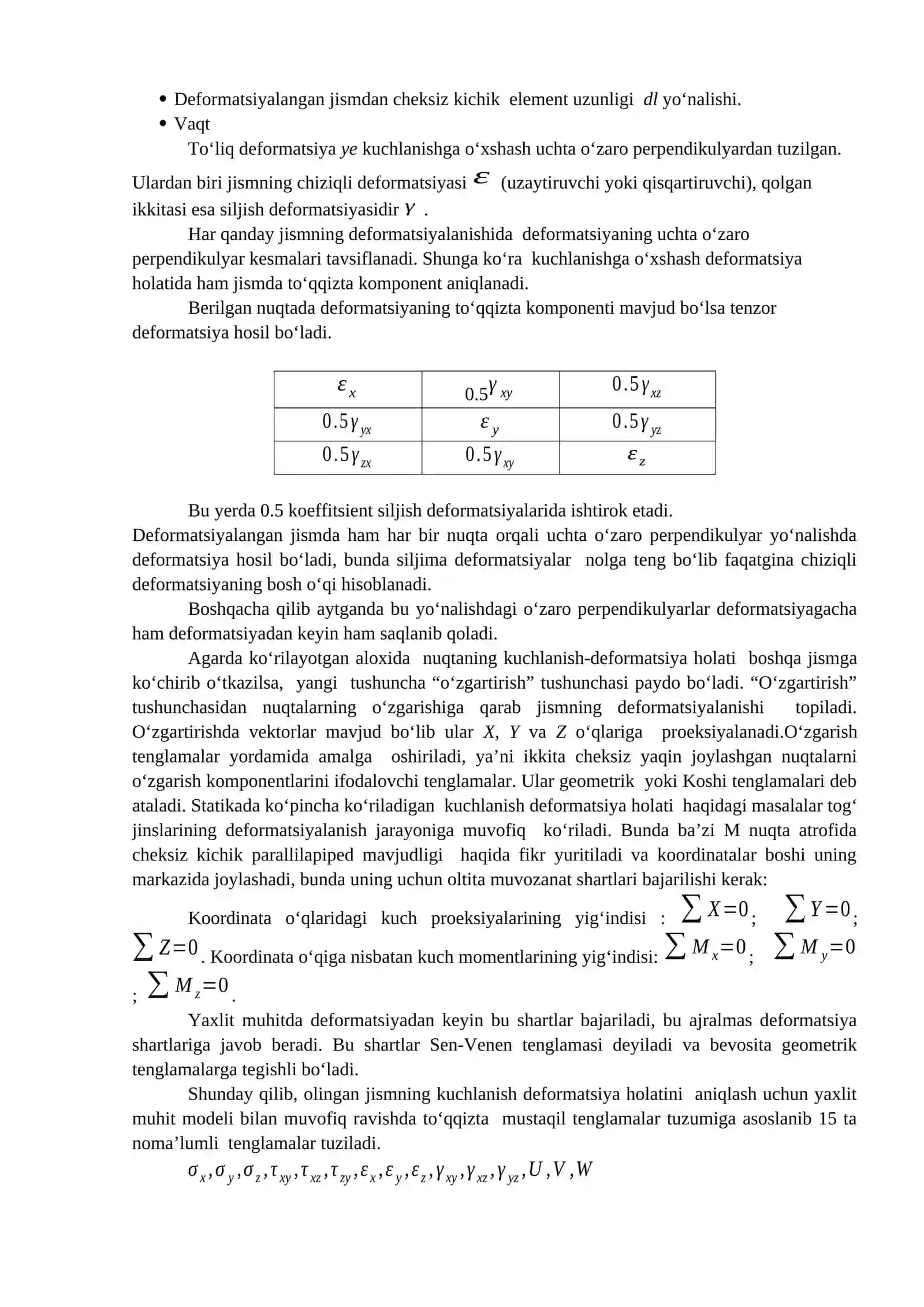 Geomexanika faniga kirish 3
