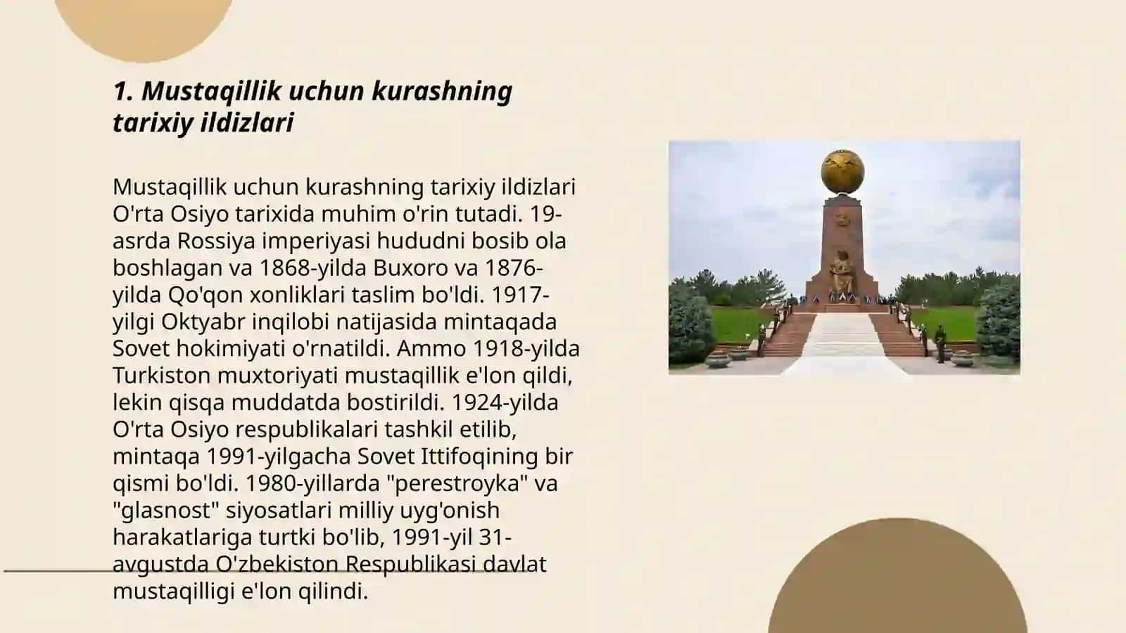 Mustaqillik uchun kurashgan ajdodlar 3