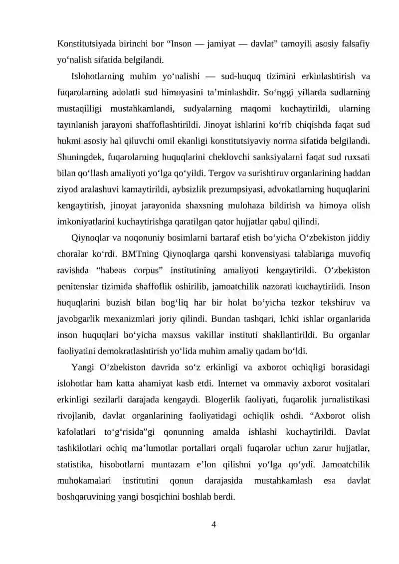 INSON HUQUQI KAFOLATLARI 3