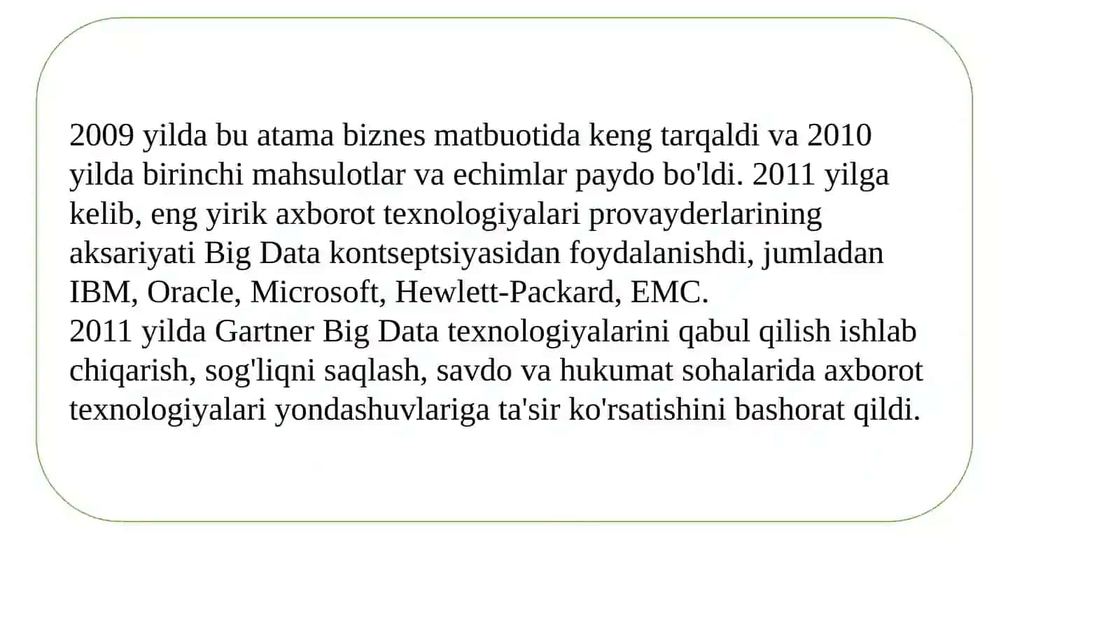 Big Data-termininikelib chiqish tarixi 3