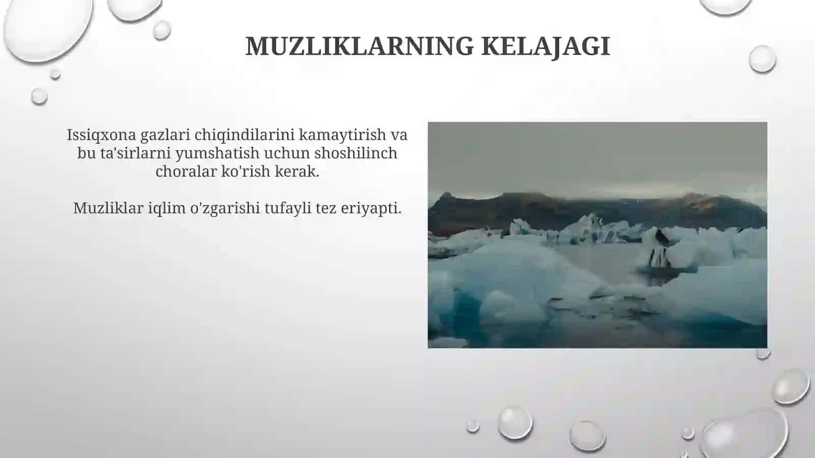 Muzliklarningerishi 3