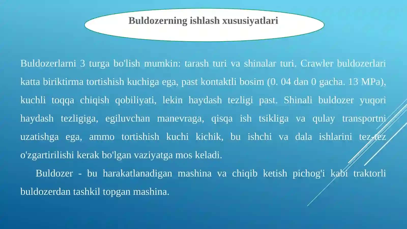 Bir kovushli ekskovatorni, buldozer va yuklovchimashinalar 3