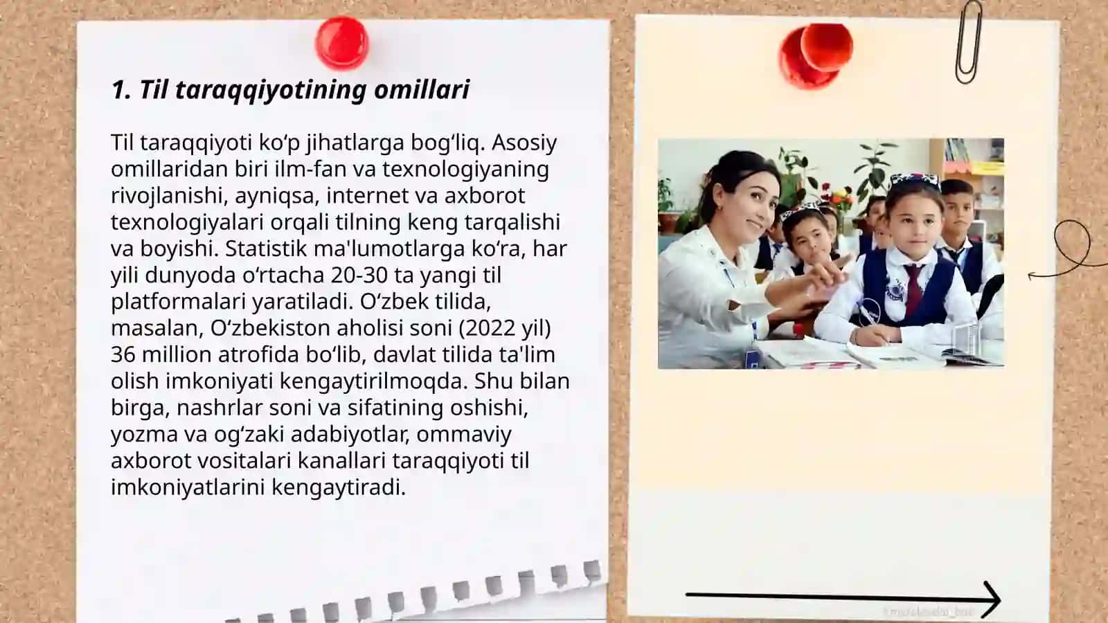 Til taraqqiyotidagi semantik o'zgarishlar 3
