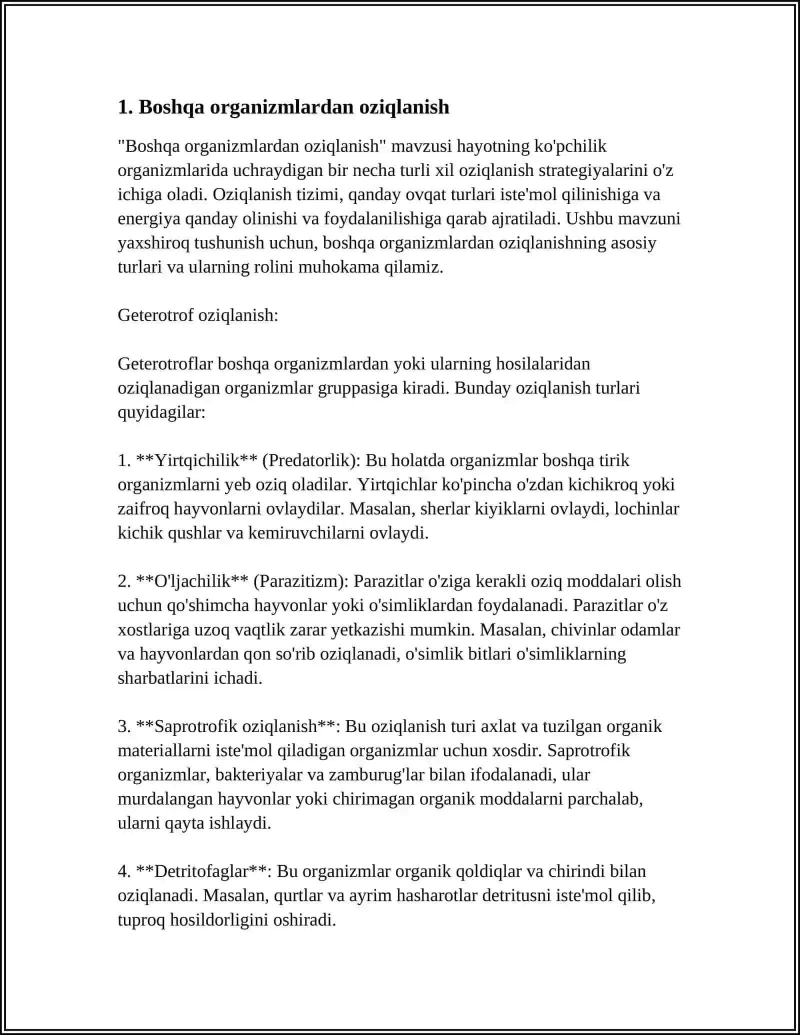 OʻSIMLIKLARNING GETEROTROF OZIQLANISHI 3