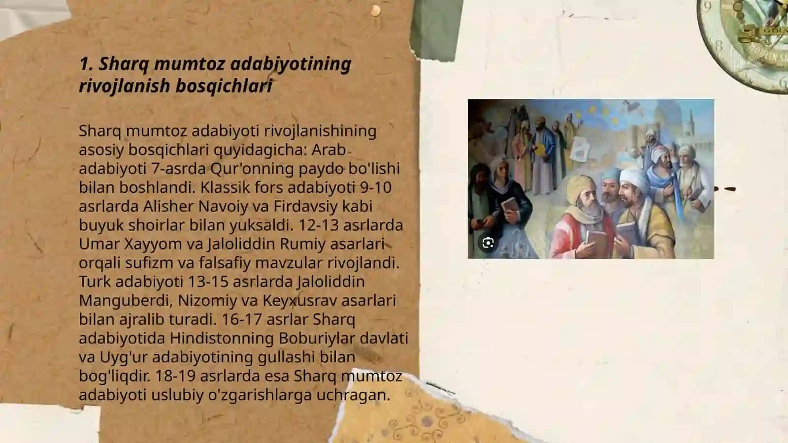 Sharq mumtoz adabyiyotshunosligi tarixi 3