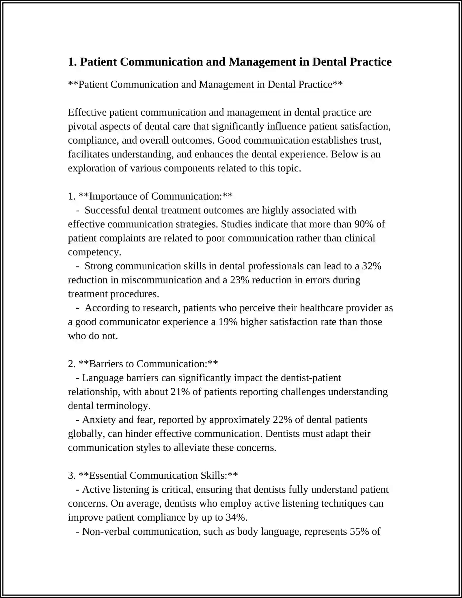 Patient Communication and Management in Dental Practice 3