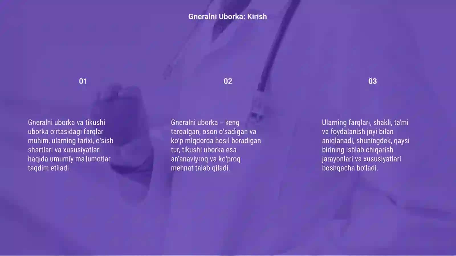 Gneral va Tikushi Uborkalar 3