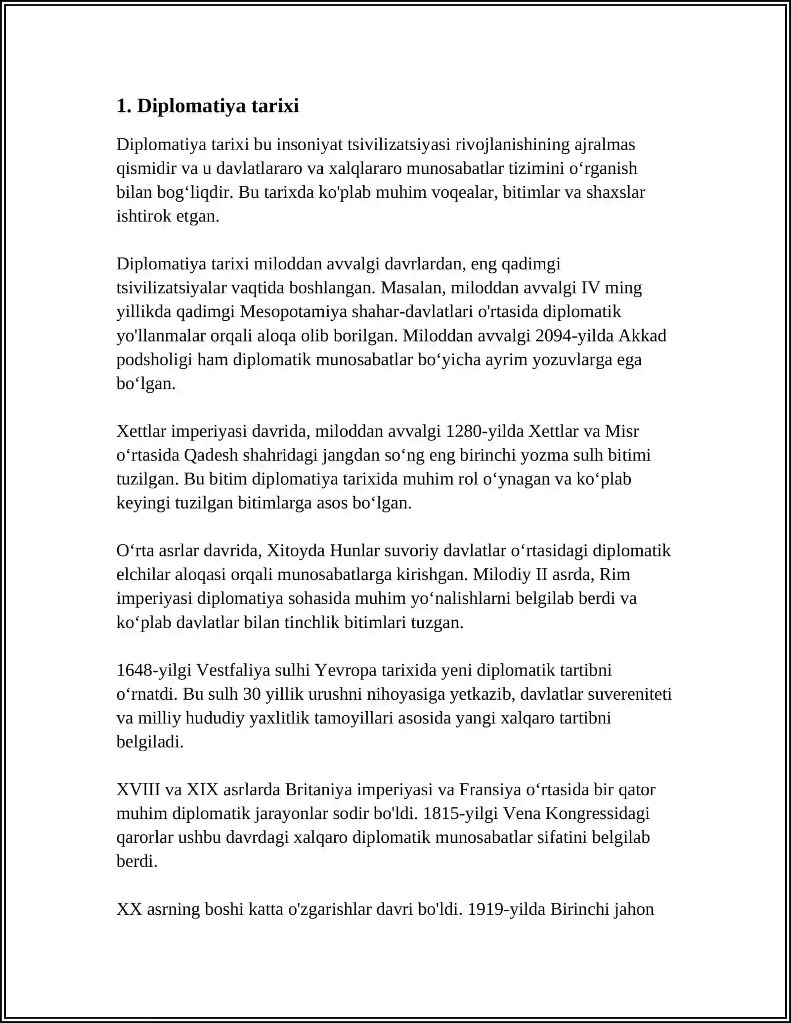 Diplomatiya tarixi 3