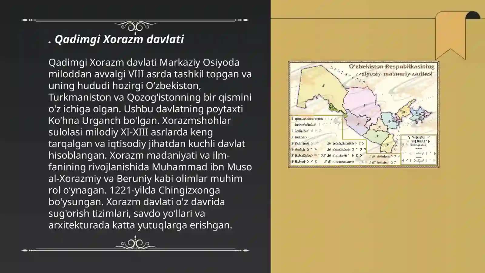 Qadimgi Xorazm davlati 3