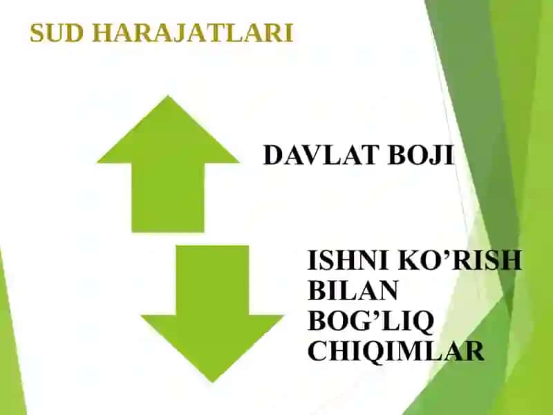 SUD HARAJATLARI 3