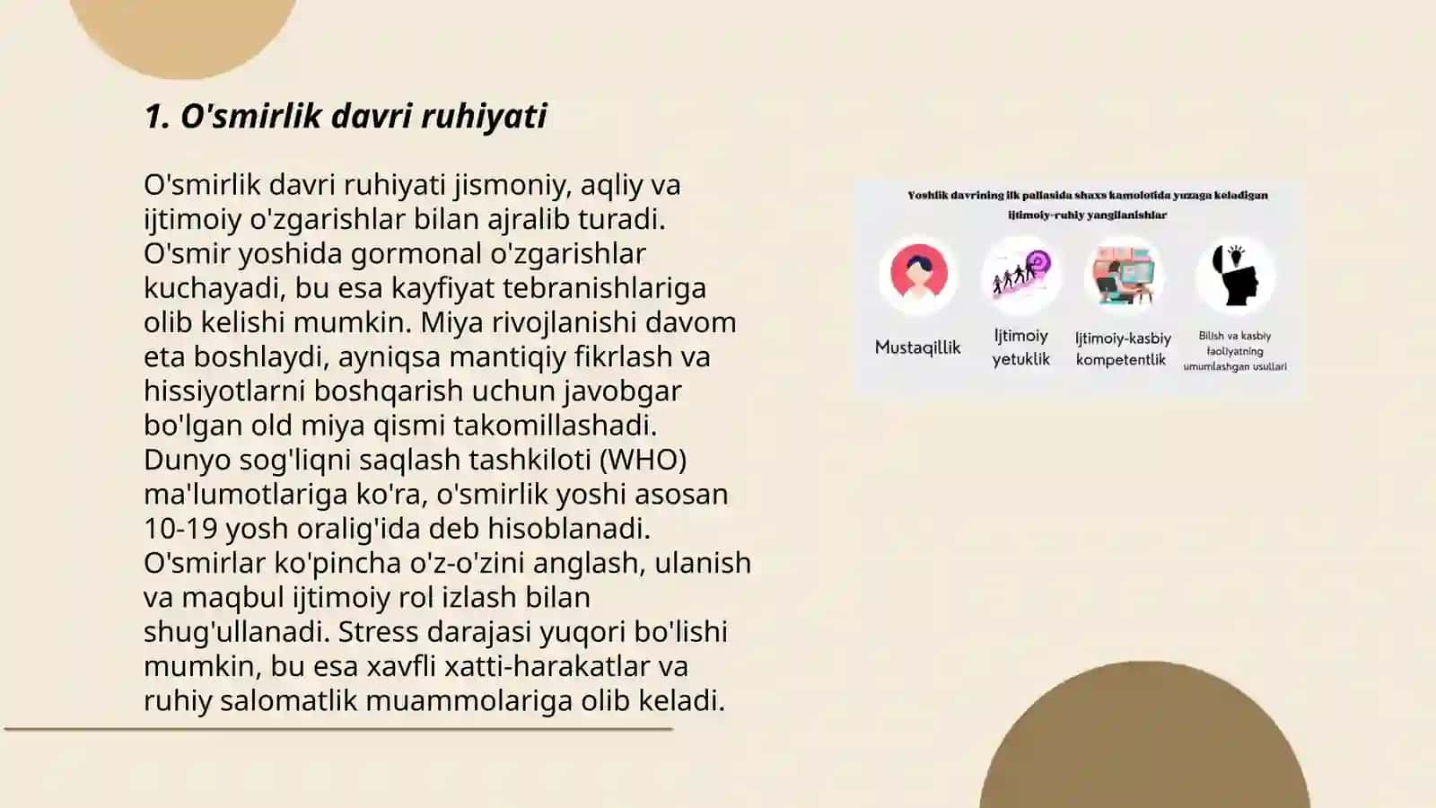 Yoshlik psixologiyasi 3