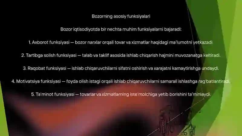 BOZOR VA UNING TUZILISHI 3
