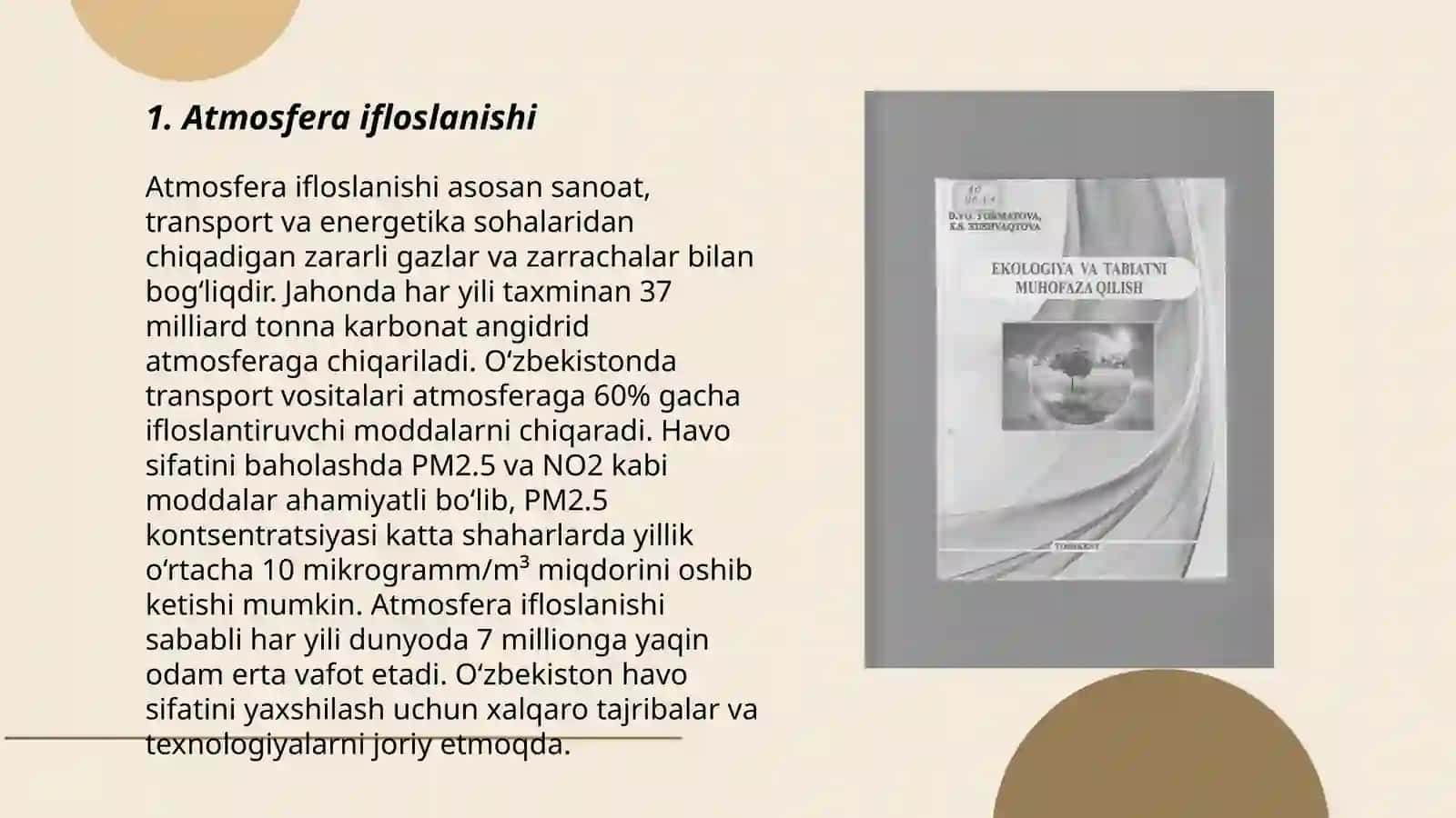 Ekalogiya va tabiatni asrash 3