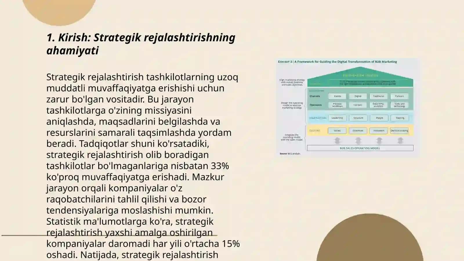 Korxonada strategik rejalashtirish muammolari 3