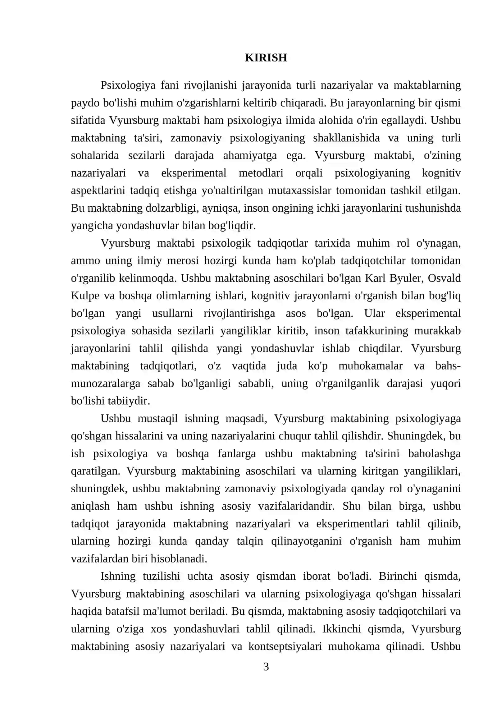 Psixologiyada Vyursburg maktabi 3