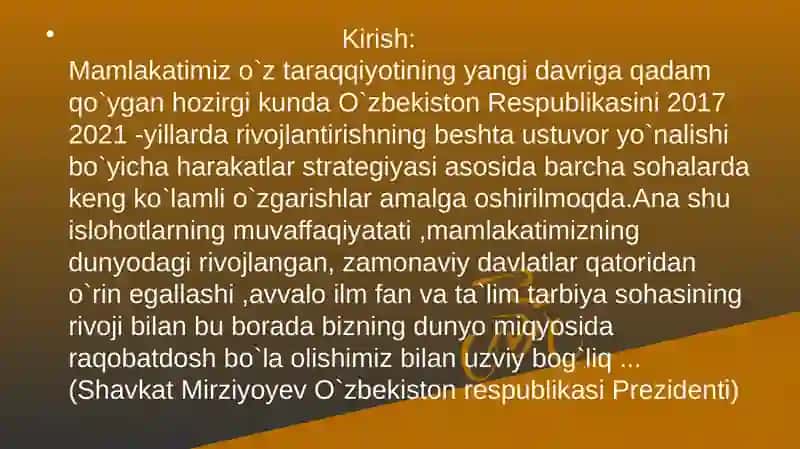 Xalqaro baholash metodlari 3