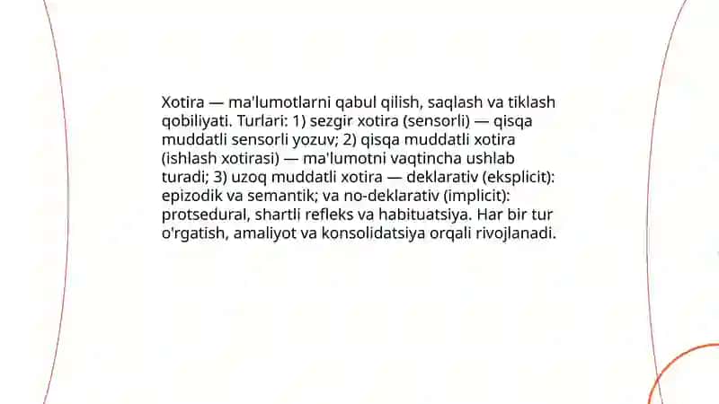 Xotira 3
