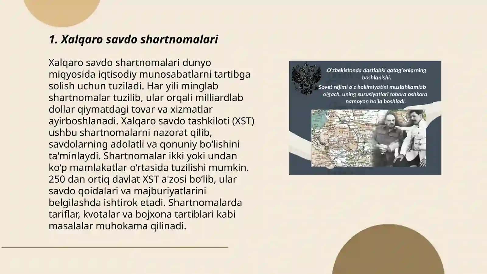 Xalqaro savdo shartnomalari 3