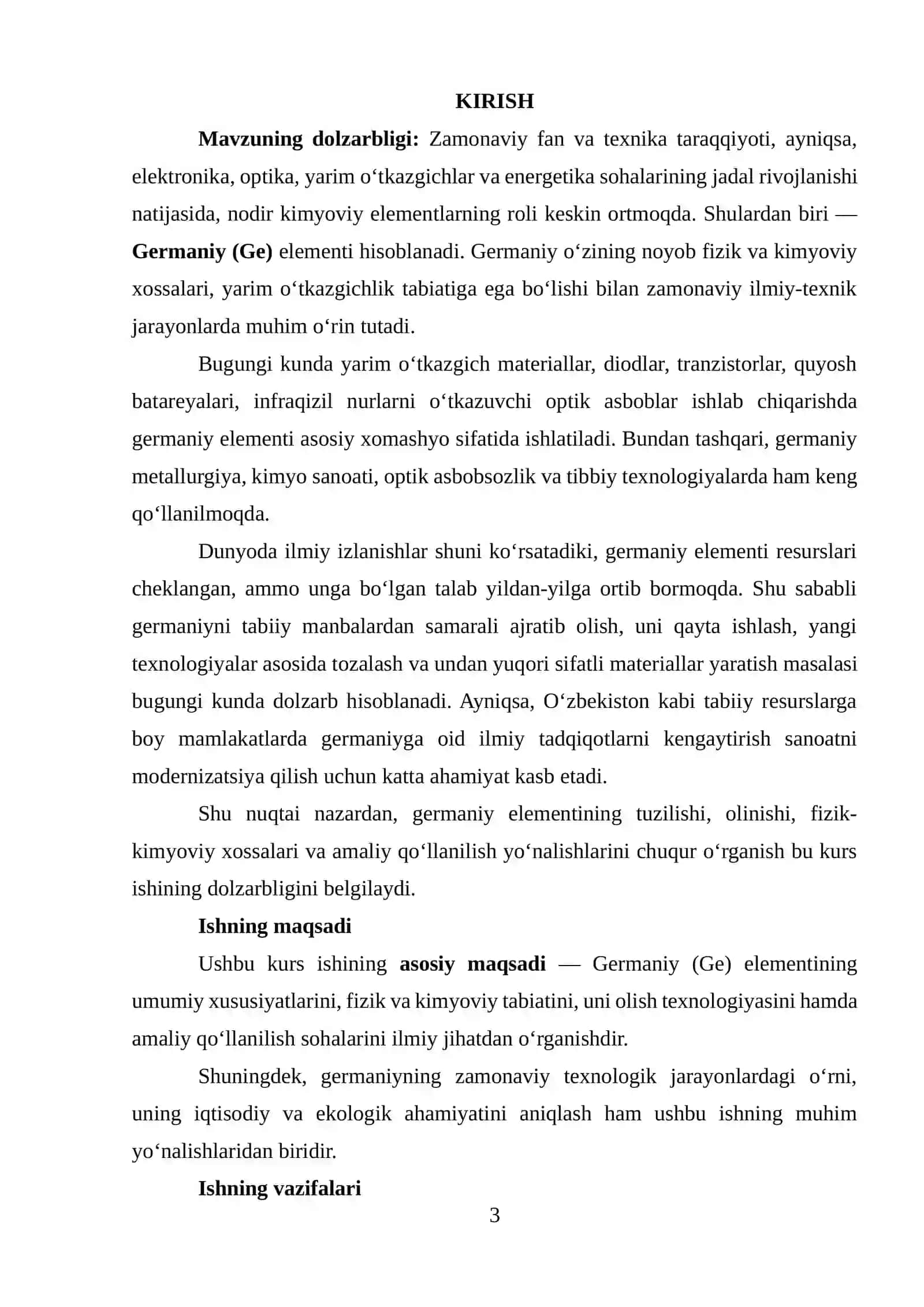 Germaniy (Ge) ishlab chiqarish texnalogiyasi 3