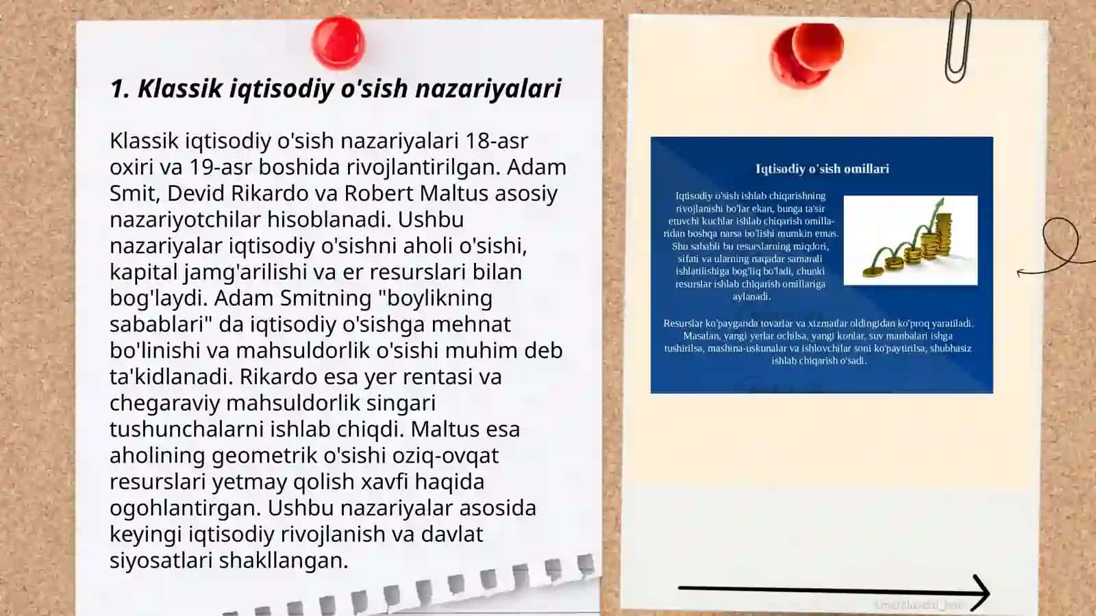 Iqtisodiy o'sish to'g'risidagi nazariyalar. Hozirgi zamon iqtisodiy qarashlari evolyutsiyasi 3