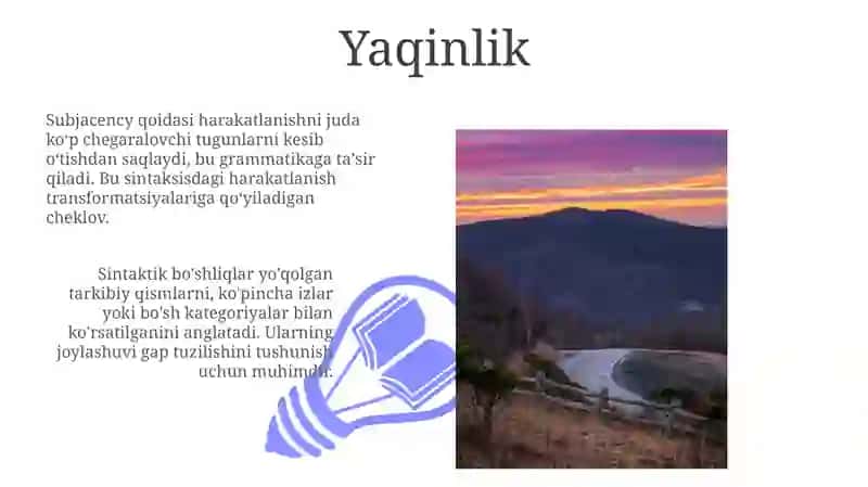 Gap sintaksisi, gaplarning tasniflari 3