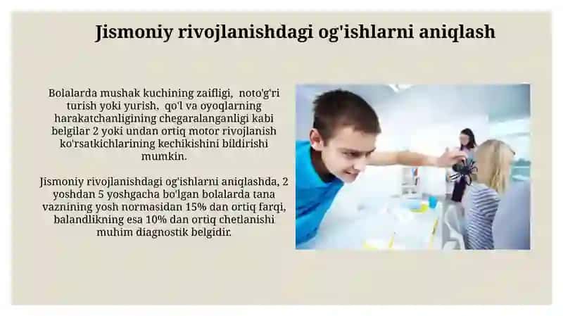 Jismoniy rivojlanishni tekshirish 3