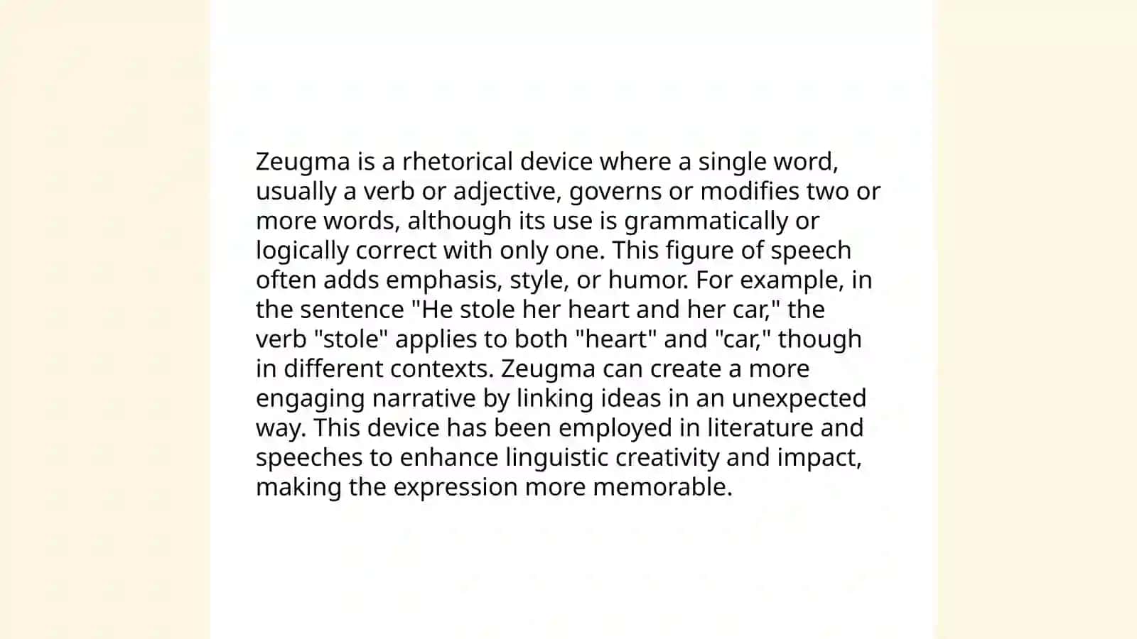 Presentation on Zeugma, Antonomasia, and Pun 3