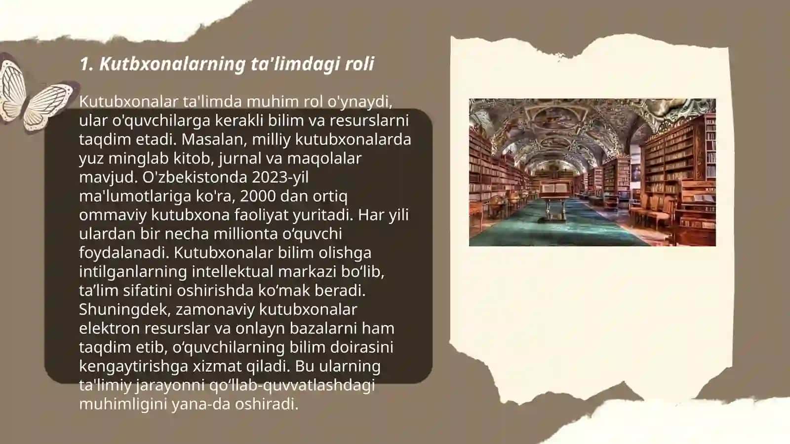 Kutbxonalarning ta'limdagi roli 3