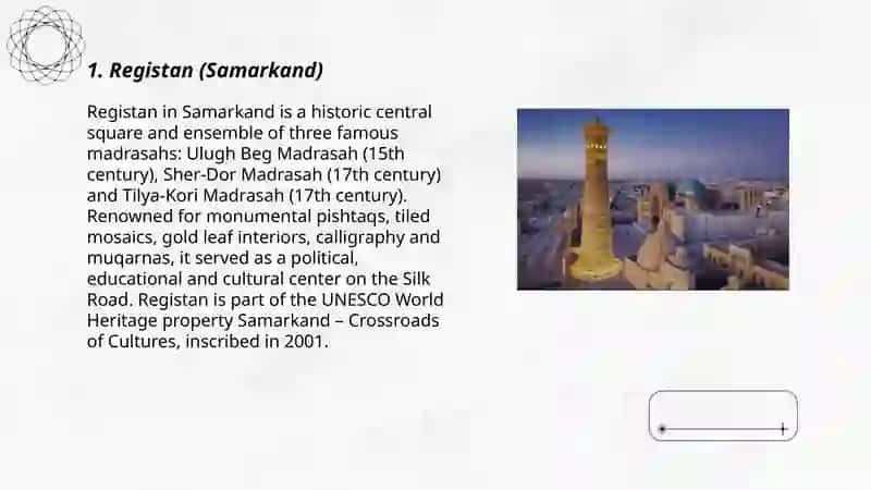 Historical places of uzbekistan 3