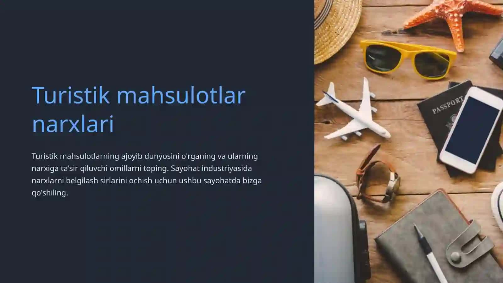 Turistik maxsulotlar narxini belgilash xususiyatlari 3