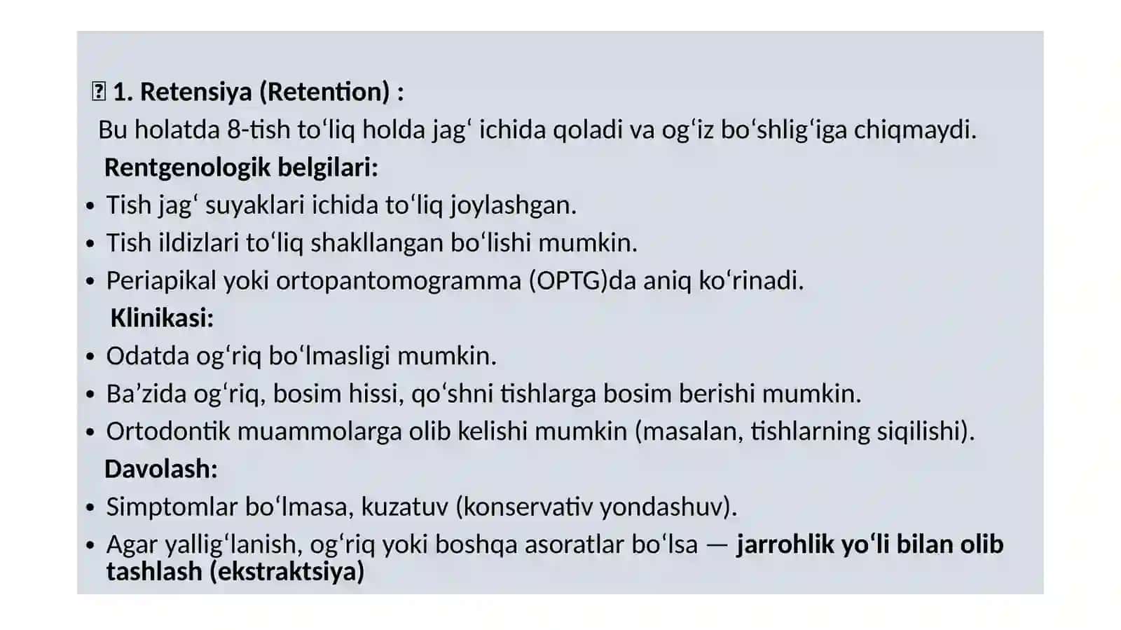 8-tishlarning chiqishiqiy inlashuvi 3