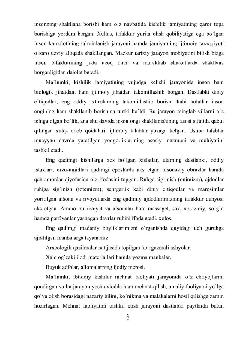 Pedagogik ta’limotlar tarixi 3
