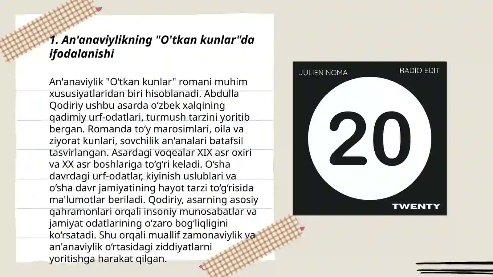 O'tkan kunlar 3