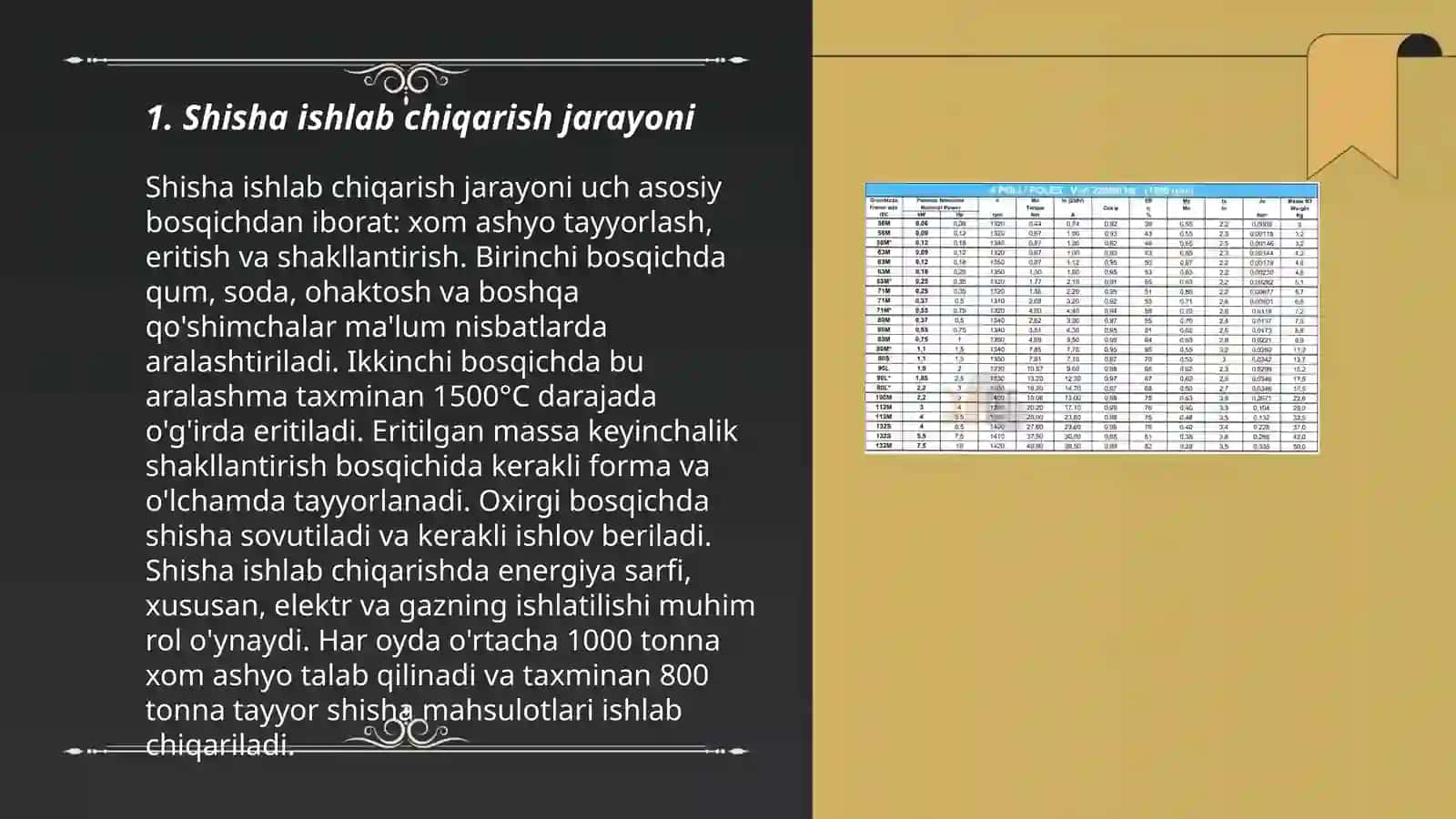 Texnika shishalarining umumiy xususiyatlari 3