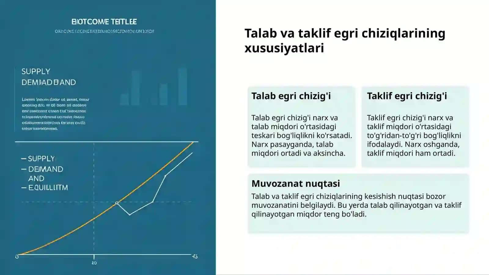 Talab va taklif tahlili asoslari 3