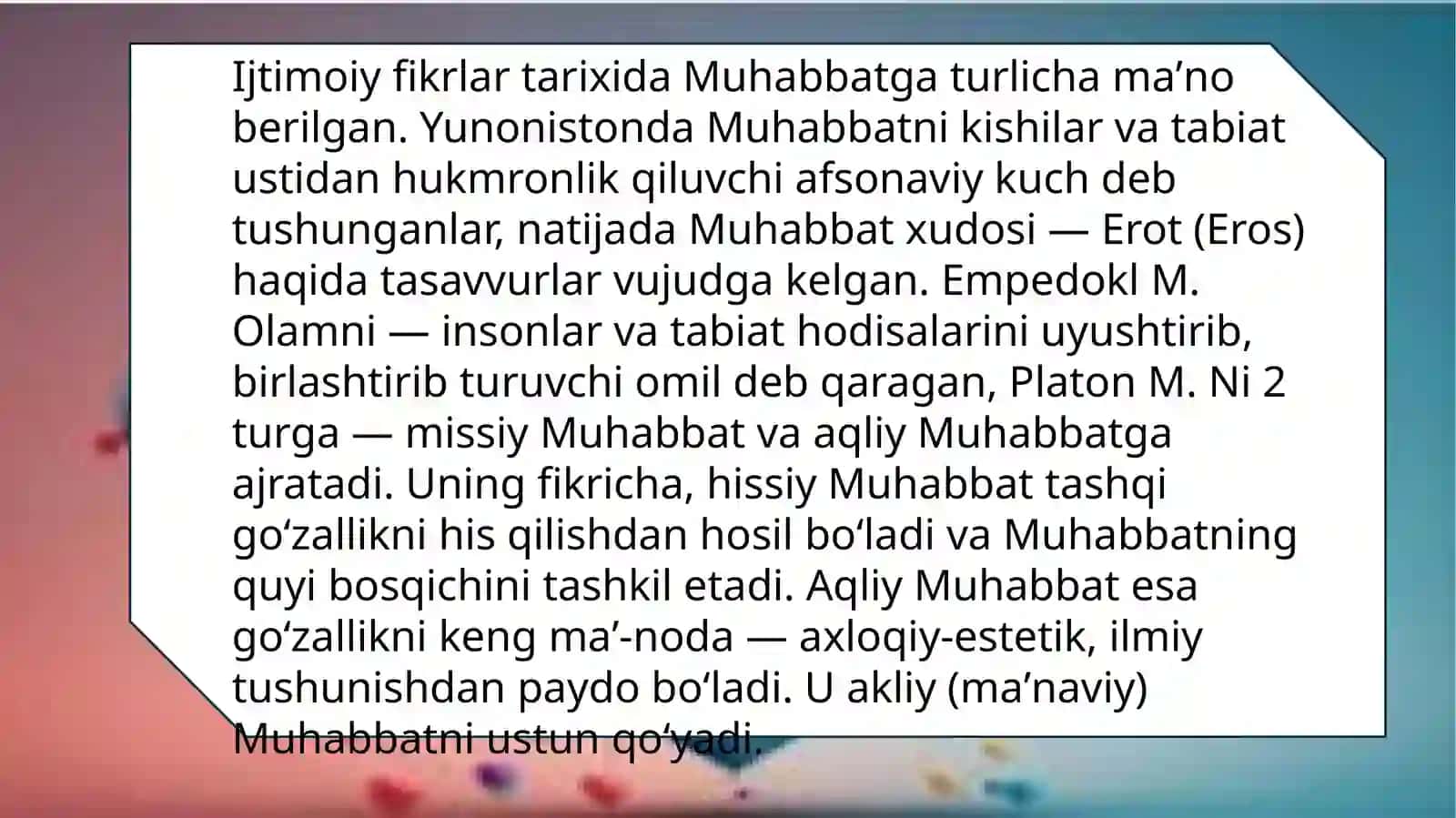 Muhabbat psixologiyasi 3