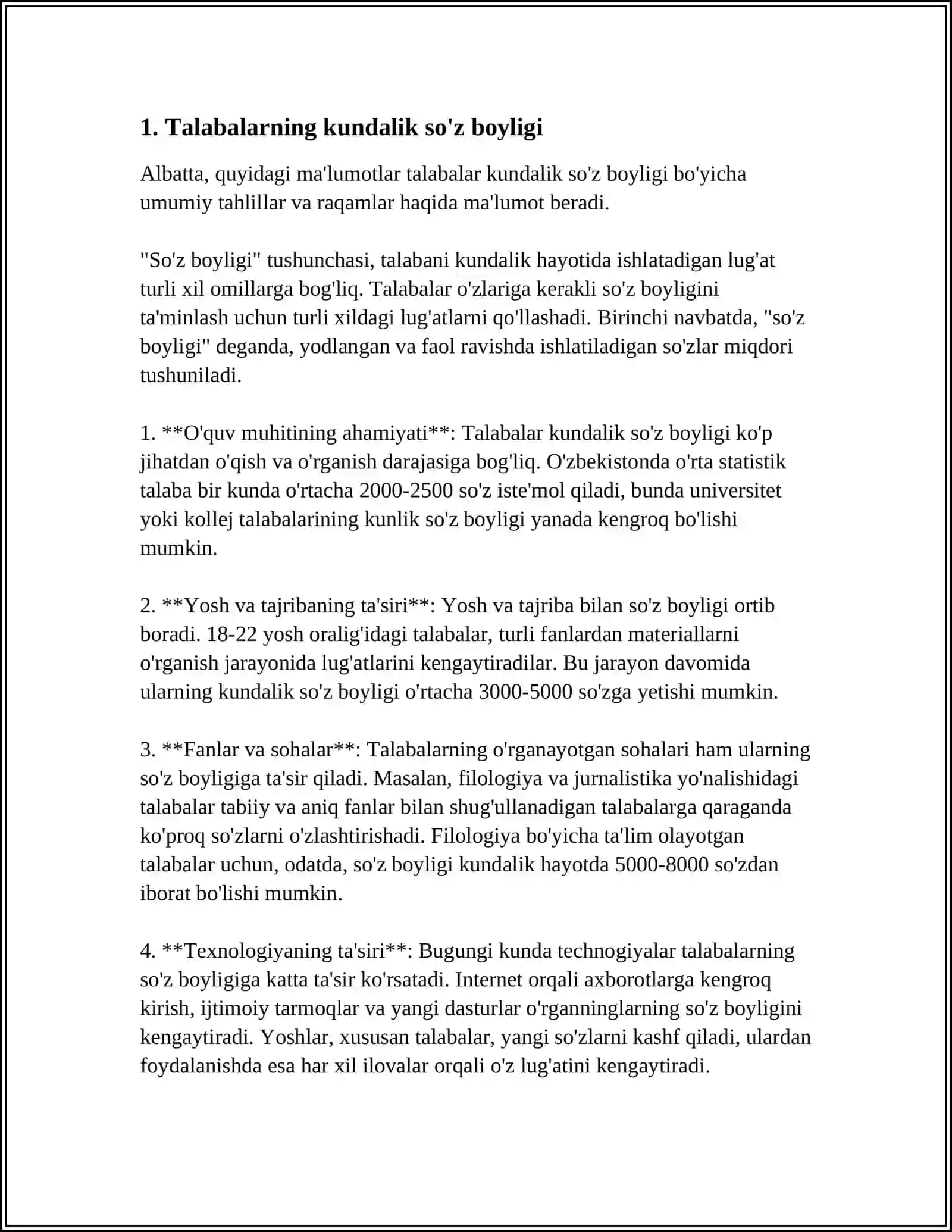 TALABALAR LEKSIKASI 3