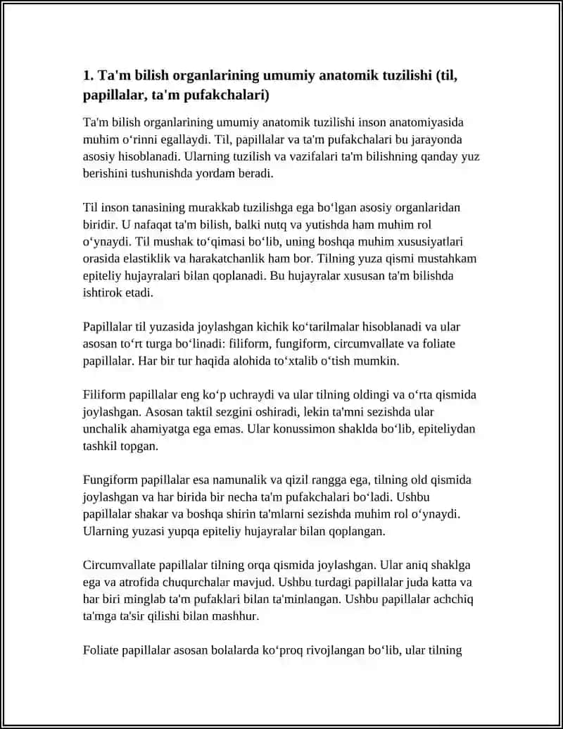 TA'M BILISH VA HID BILISH A’ZOLARINING FUNKSIONAL ANATOMIYASI 3