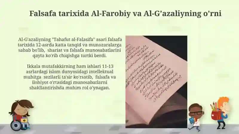 Al-Farobiy va Al-G'azaliy Falsafasi 3