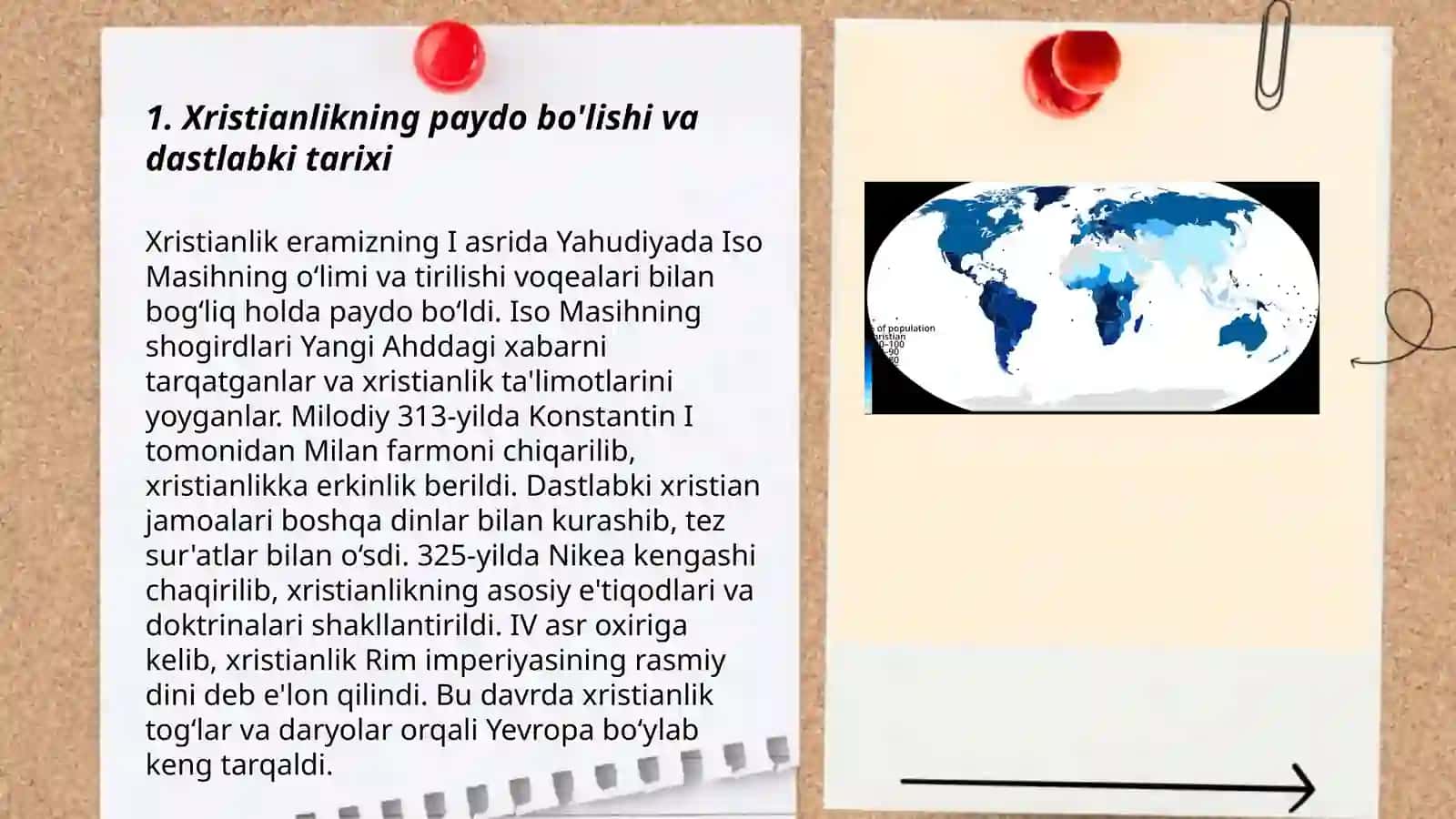 Xristanlik dini tarixi va ta'limoti IBROHIMOV BEHRUZBEK 3