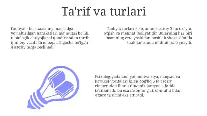 Faoliyat 3