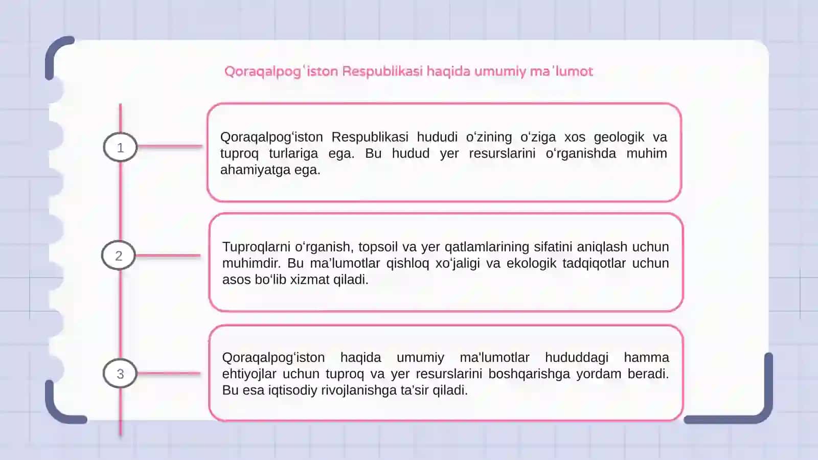 Qoraqalpogʻiston Respublikasi hududining tuproqlarini oʻrganish 3