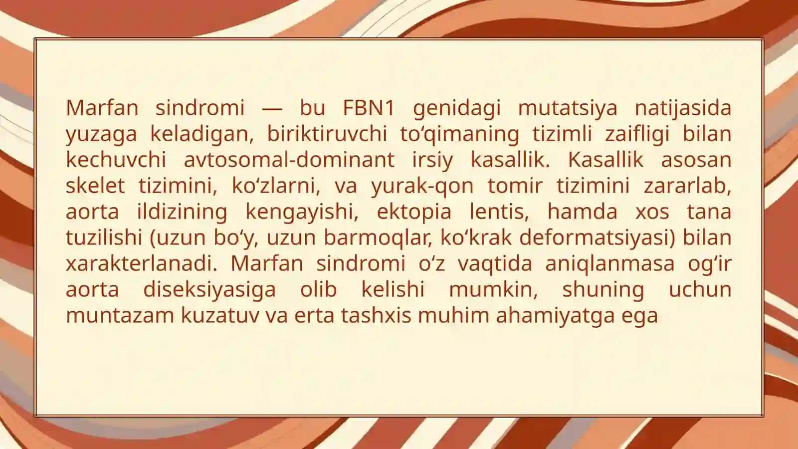Marfan Sindromi 3