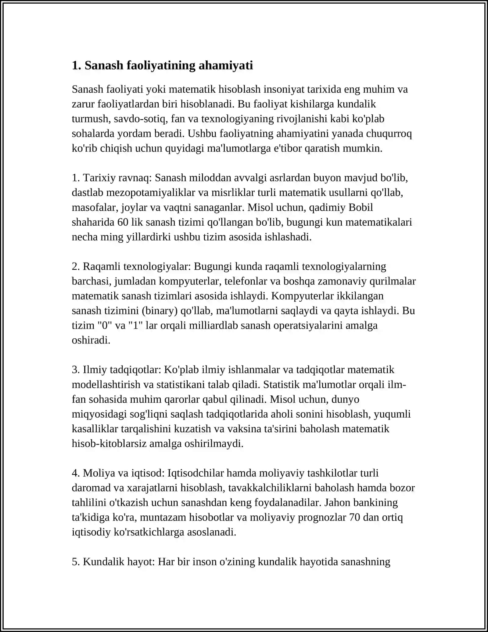 BOLALARDA SANASH FAOLIYATINING RIVOJLANISH BOSQICHLARI 3