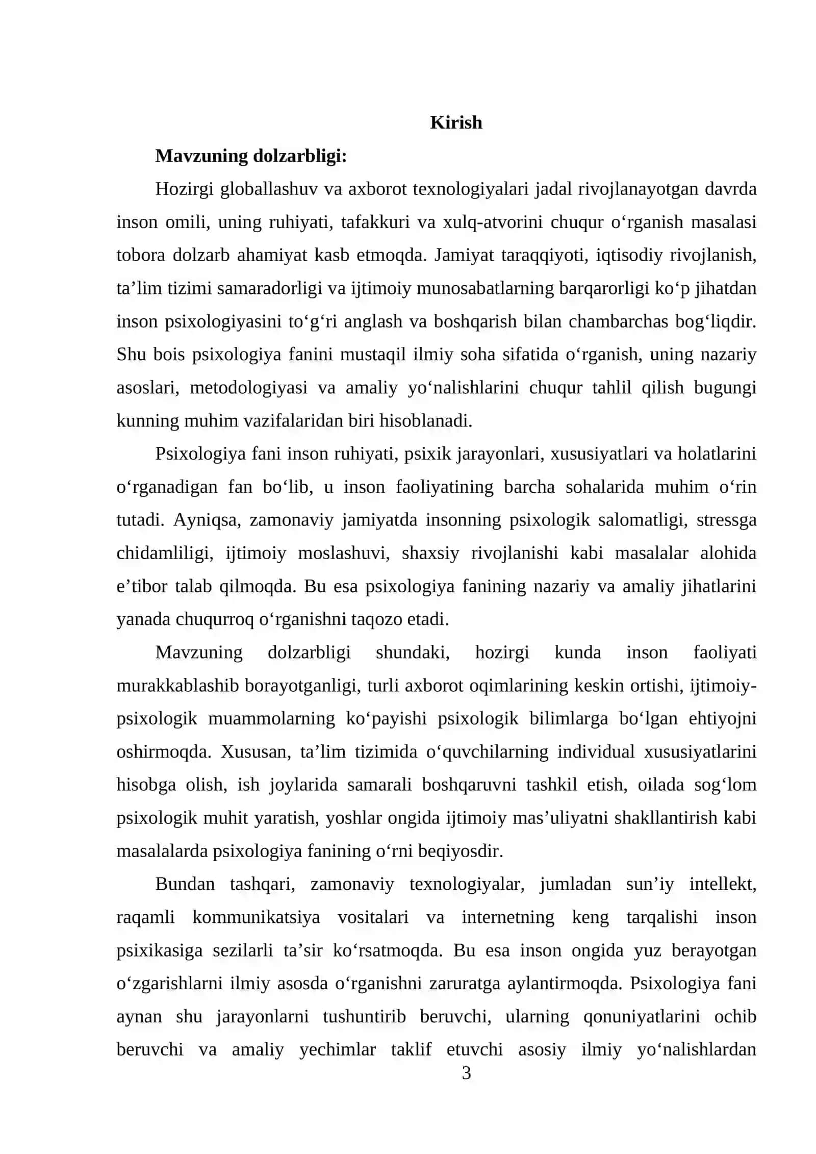 PSIXOLOGIYA FAN SIFATIDA 3