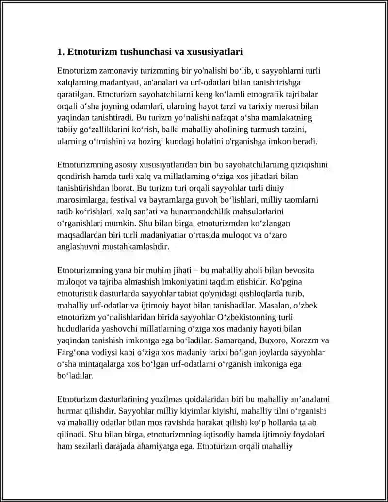 TURIZMDA ETNOGRAFIK YOʻNALISHLAR 3